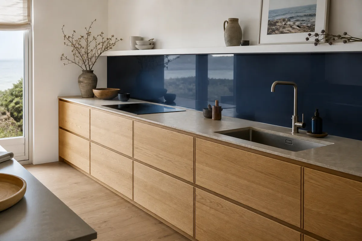 Rangements de cuisine et crédence sur mesure en Vendée (85)